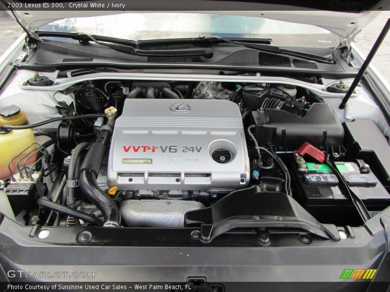 Crystal White / Ivory 2003 Lexus ES 300