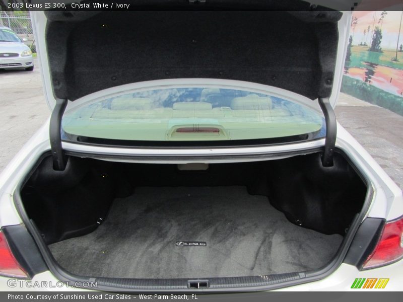 Crystal White / Ivory 2003 Lexus ES 300