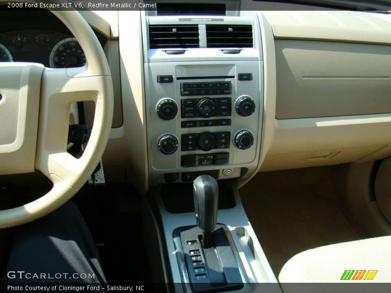 Redfire Metallic / Camel 2008 Ford Escape XLT V6