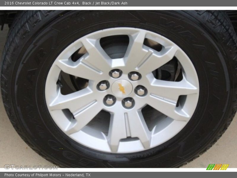 Black / Jet Black/Dark Ash 2016 Chevrolet Colorado LT Crew Cab 4x4