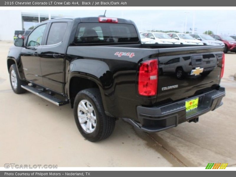 Black / Jet Black/Dark Ash 2016 Chevrolet Colorado LT Crew Cab 4x4