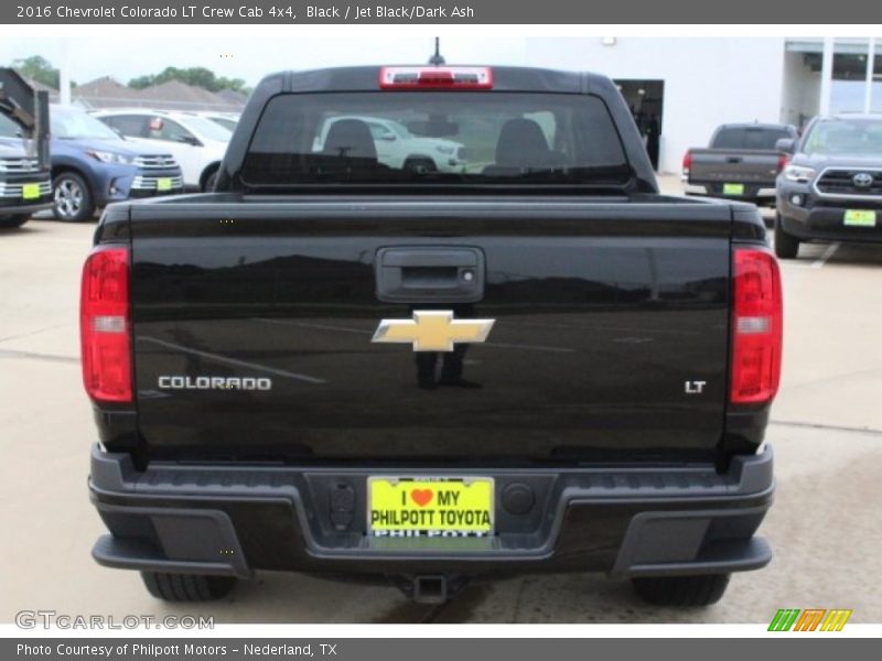 Black / Jet Black/Dark Ash 2016 Chevrolet Colorado LT Crew Cab 4x4