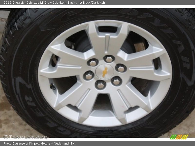 Black / Jet Black/Dark Ash 2016 Chevrolet Colorado LT Crew Cab 4x4