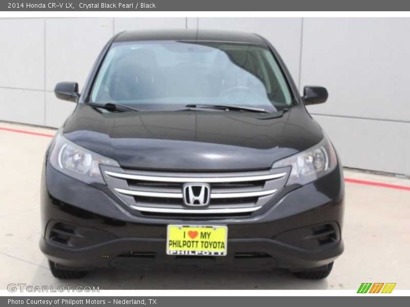 Crystal Black Pearl / Black 2014 Honda CR-V LX