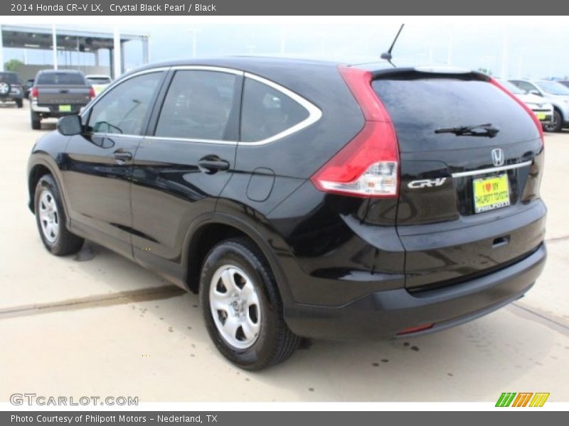 Crystal Black Pearl / Black 2014 Honda CR-V LX