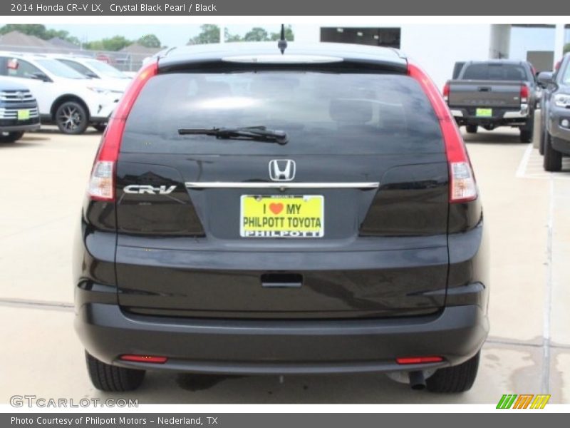 Crystal Black Pearl / Black 2014 Honda CR-V LX