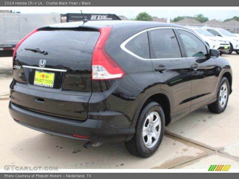 Crystal Black Pearl / Black 2014 Honda CR-V LX