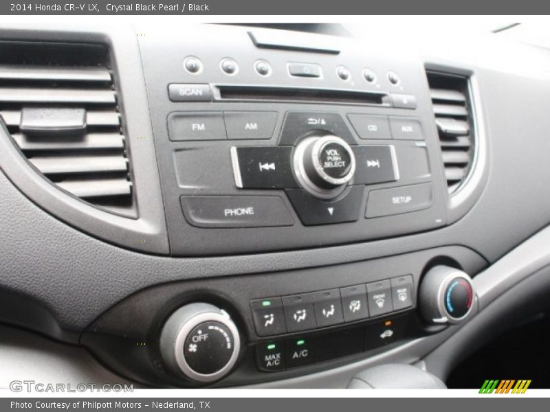 Crystal Black Pearl / Black 2014 Honda CR-V LX