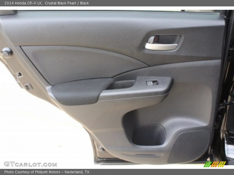 Crystal Black Pearl / Black 2014 Honda CR-V LX