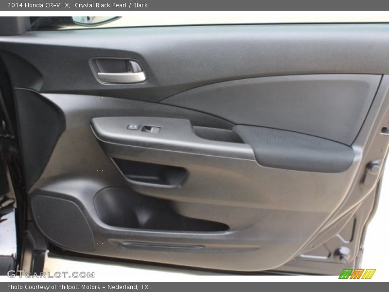 Crystal Black Pearl / Black 2014 Honda CR-V LX