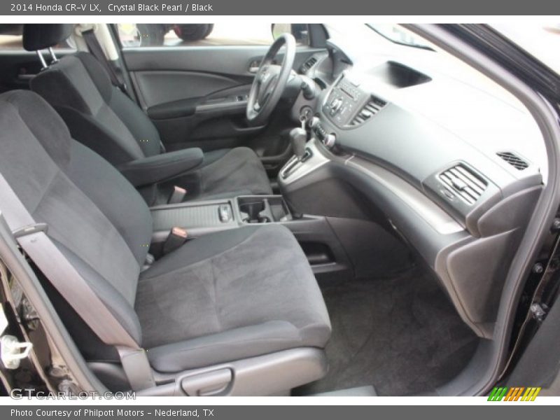 Crystal Black Pearl / Black 2014 Honda CR-V LX