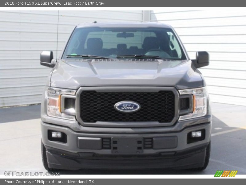 Lead Foot / Earth Gray 2018 Ford F150 XL SuperCrew