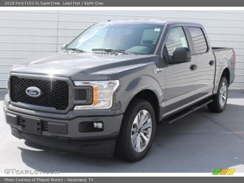 Lead Foot / Earth Gray 2018 Ford F150 XL SuperCrew