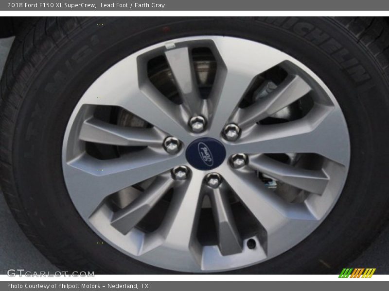 Lead Foot / Earth Gray 2018 Ford F150 XL SuperCrew