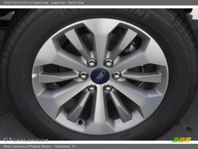 Lead Foot / Earth Gray 2018 Ford F150 XL SuperCrew