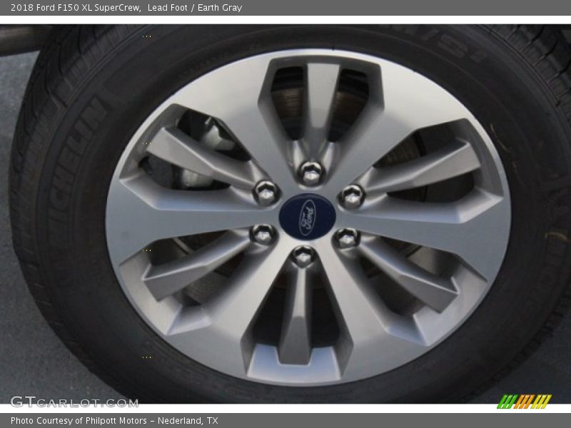 Lead Foot / Earth Gray 2018 Ford F150 XL SuperCrew