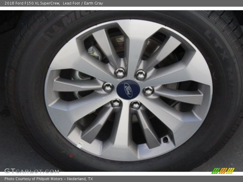 Lead Foot / Earth Gray 2018 Ford F150 XL SuperCrew