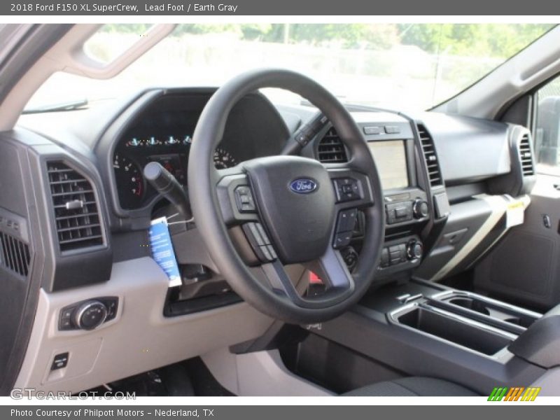Lead Foot / Earth Gray 2018 Ford F150 XL SuperCrew