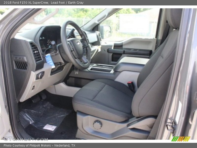 Lead Foot / Earth Gray 2018 Ford F150 XL SuperCrew