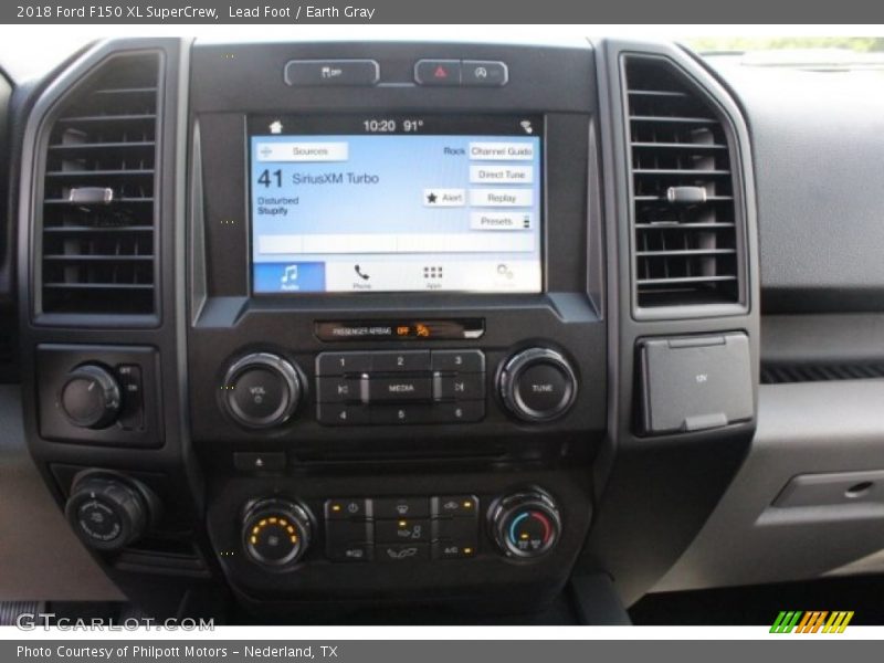 Lead Foot / Earth Gray 2018 Ford F150 XL SuperCrew