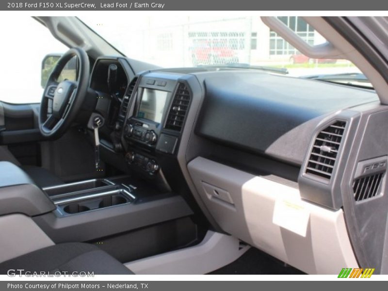 Lead Foot / Earth Gray 2018 Ford F150 XL SuperCrew