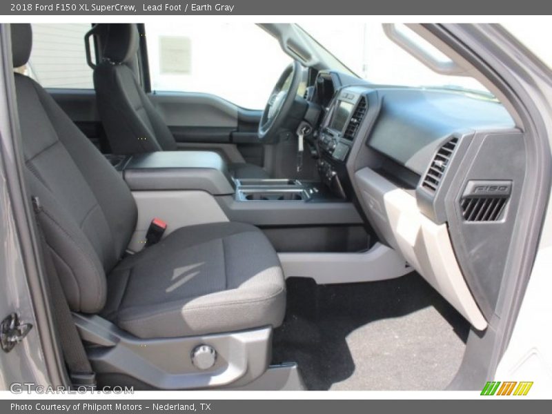 Lead Foot / Earth Gray 2018 Ford F150 XL SuperCrew