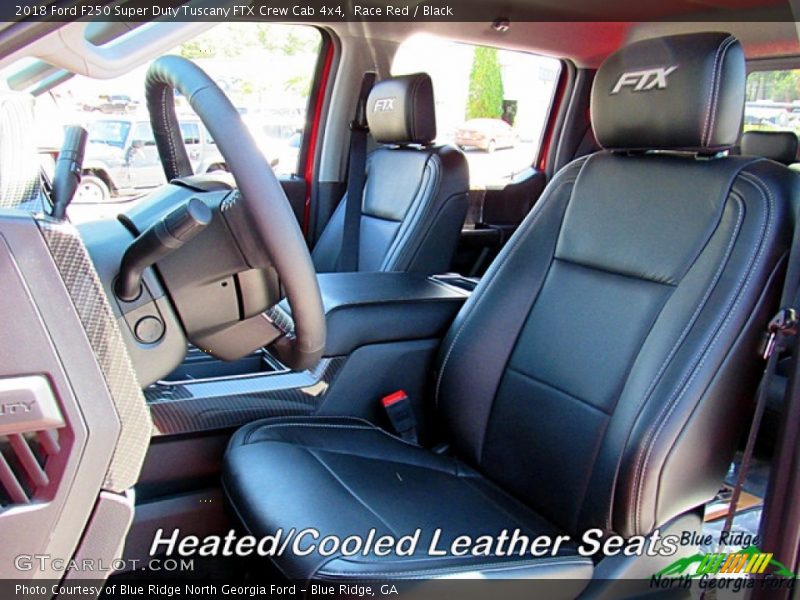 Race Red / Black 2018 Ford F250 Super Duty Tuscany FTX Crew Cab 4x4
