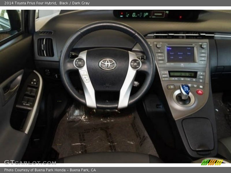 Black / Dark Gray 2014 Toyota Prius Four Hybrid