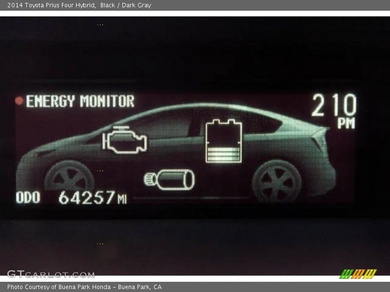 Black / Dark Gray 2014 Toyota Prius Four Hybrid