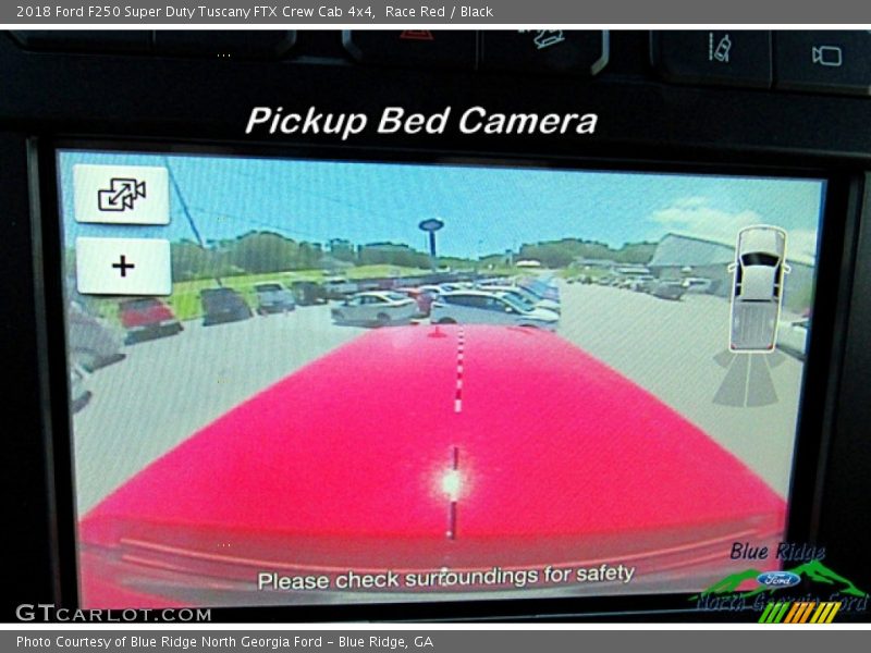 Race Red / Black 2018 Ford F250 Super Duty Tuscany FTX Crew Cab 4x4