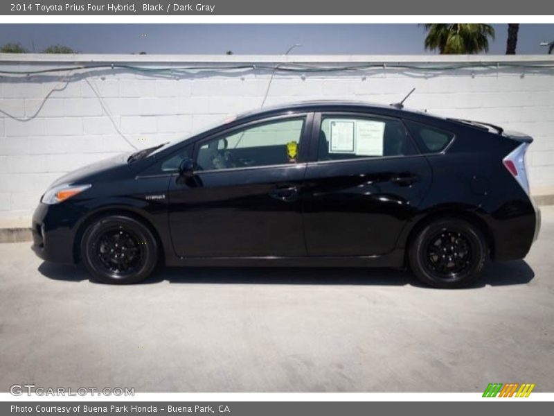 Black / Dark Gray 2014 Toyota Prius Four Hybrid