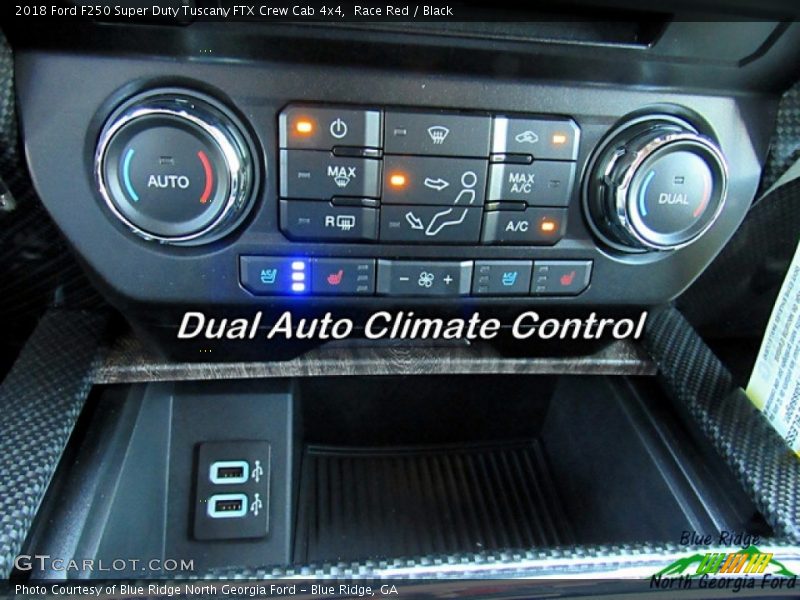 Race Red / Black 2018 Ford F250 Super Duty Tuscany FTX Crew Cab 4x4
