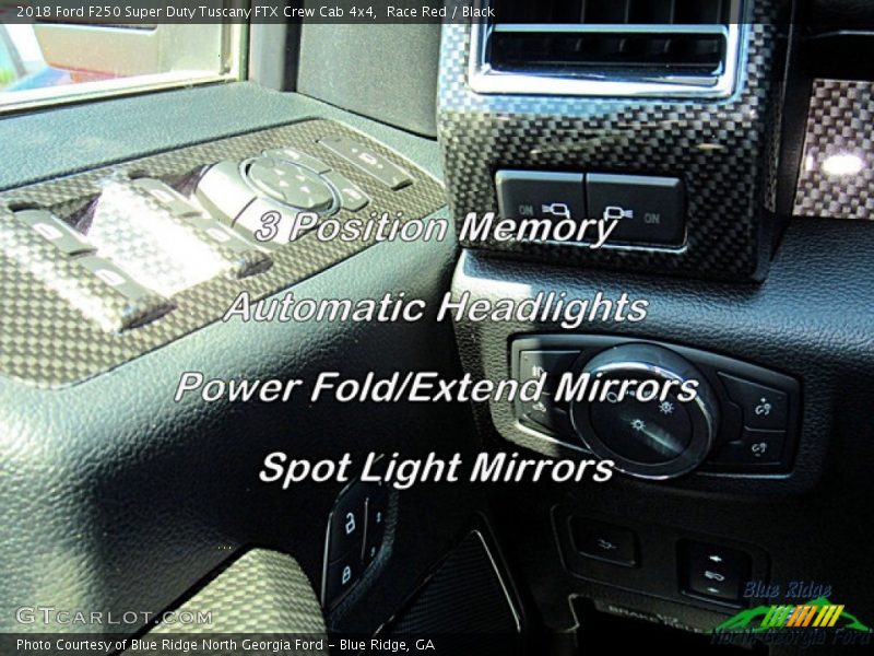 Race Red / Black 2018 Ford F250 Super Duty Tuscany FTX Crew Cab 4x4