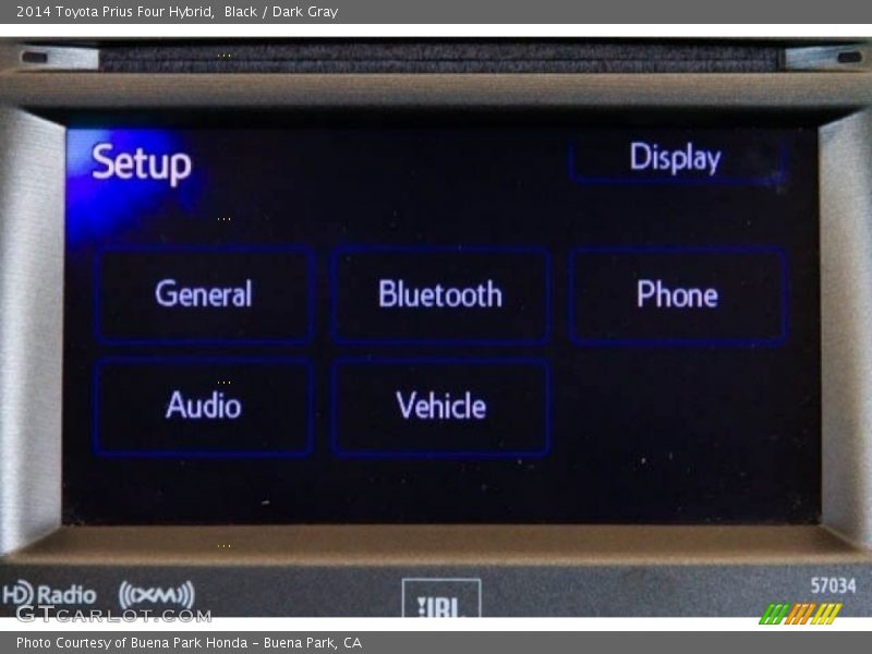 Black / Dark Gray 2014 Toyota Prius Four Hybrid