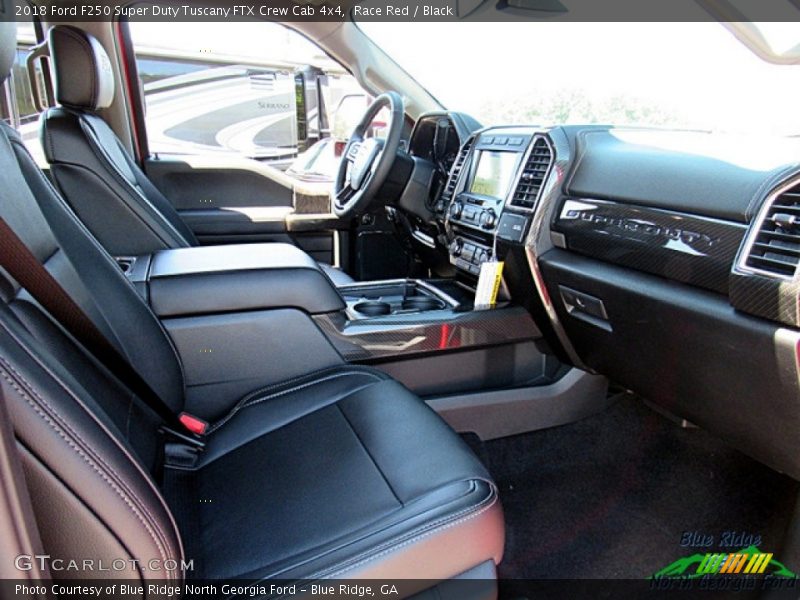 Race Red / Black 2018 Ford F250 Super Duty Tuscany FTX Crew Cab 4x4