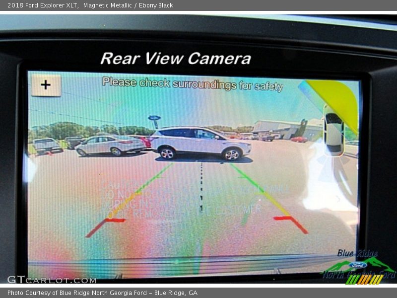 Magnetic Metallic / Ebony Black 2018 Ford Explorer XLT