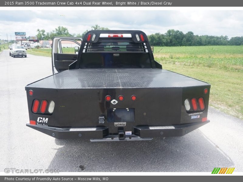 Bright White / Black/Diesel Gray 2015 Ram 3500 Tradesman Crew Cab 4x4 Dual Rear Wheel