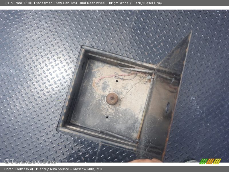 Bright White / Black/Diesel Gray 2015 Ram 3500 Tradesman Crew Cab 4x4 Dual Rear Wheel