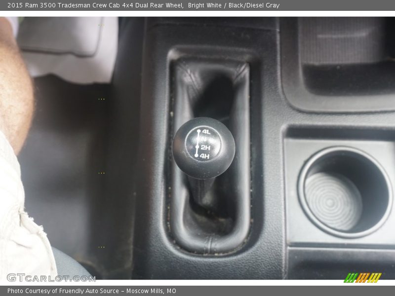 Bright White / Black/Diesel Gray 2015 Ram 3500 Tradesman Crew Cab 4x4 Dual Rear Wheel