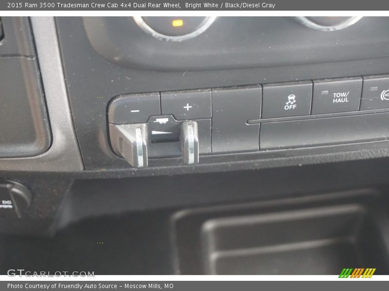 Bright White / Black/Diesel Gray 2015 Ram 3500 Tradesman Crew Cab 4x4 Dual Rear Wheel