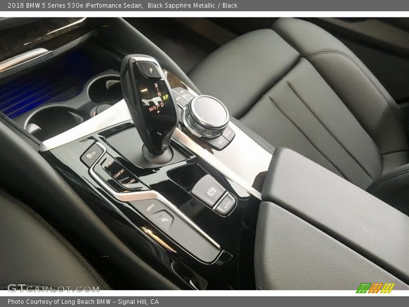 Black Sapphire Metallic / Black 2018 BMW 5 Series 530e iPerfomance Sedan