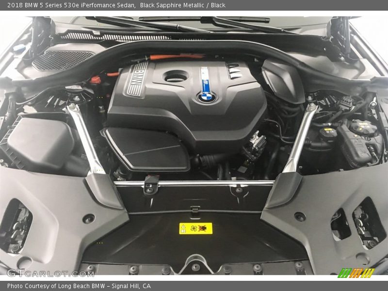 Black Sapphire Metallic / Black 2018 BMW 5 Series 530e iPerfomance Sedan