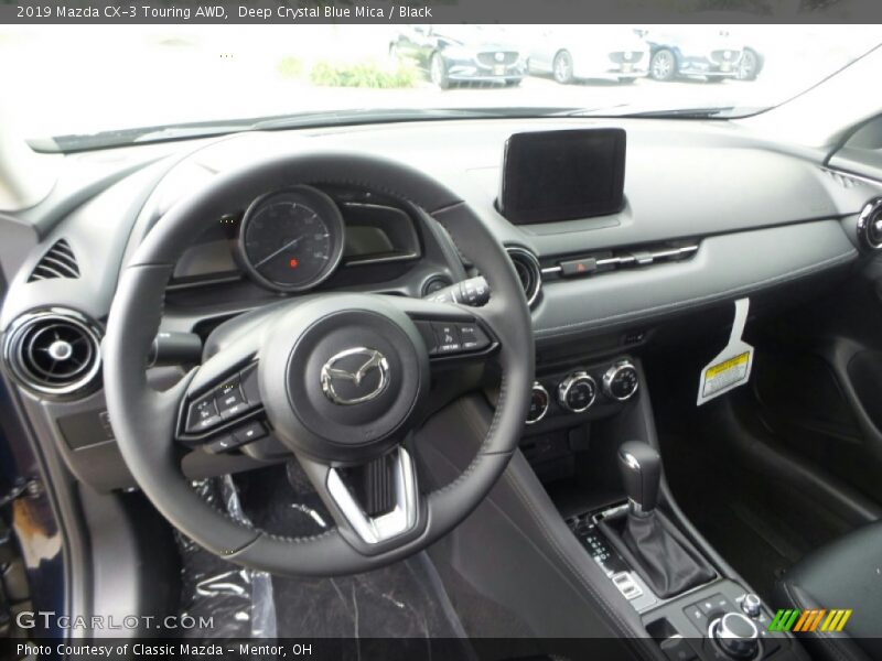Dashboard of 2019 CX-3 Touring AWD