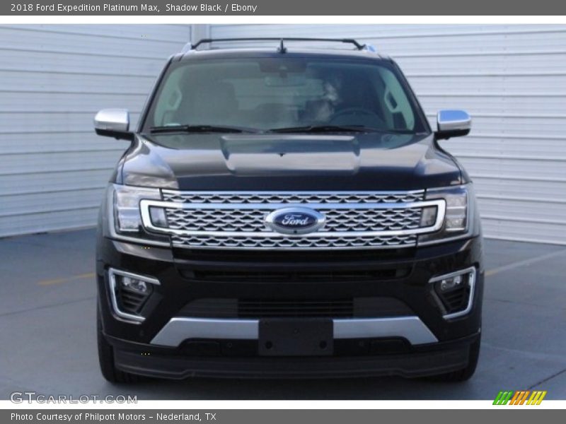 Shadow Black / Ebony 2018 Ford Expedition Platinum Max