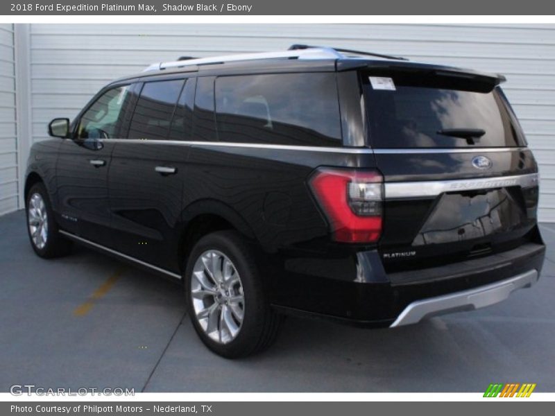 Shadow Black / Ebony 2018 Ford Expedition Platinum Max