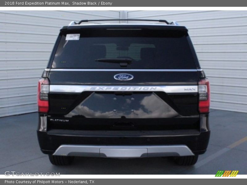 Shadow Black / Ebony 2018 Ford Expedition Platinum Max