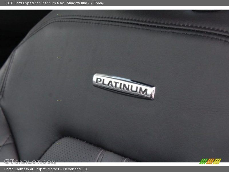 Shadow Black / Ebony 2018 Ford Expedition Platinum Max
