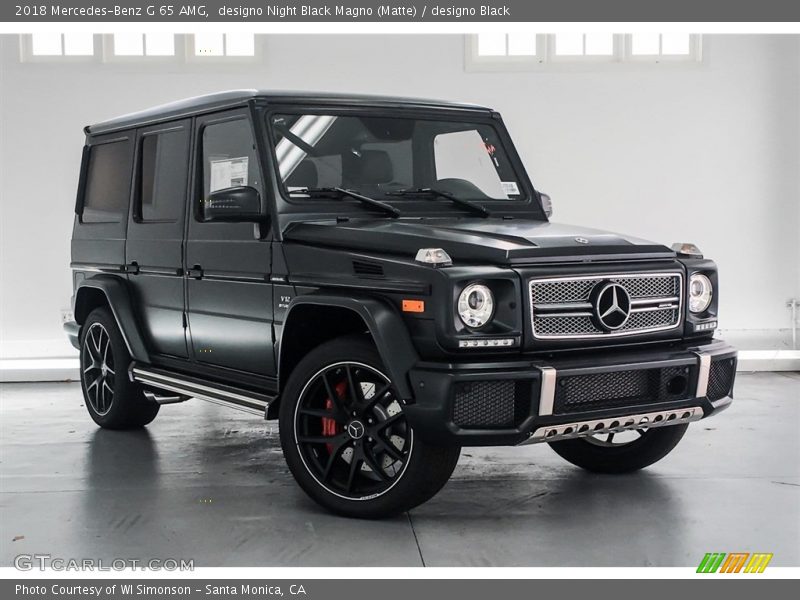 Front 3/4 View of 2018 G 65 AMG