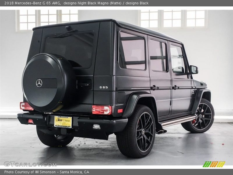designo Night Black Magno (Matte) / designo Black 2018 Mercedes-Benz G 65 AMG