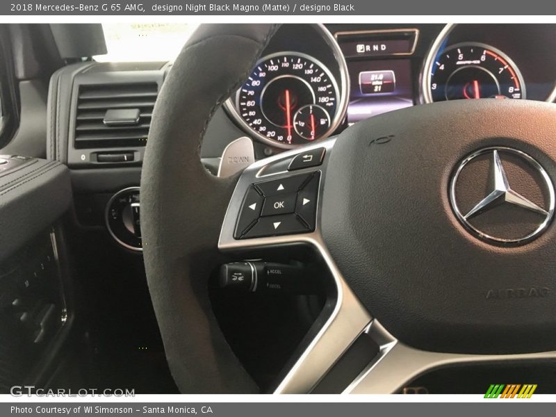  2018 G 65 AMG Steering Wheel